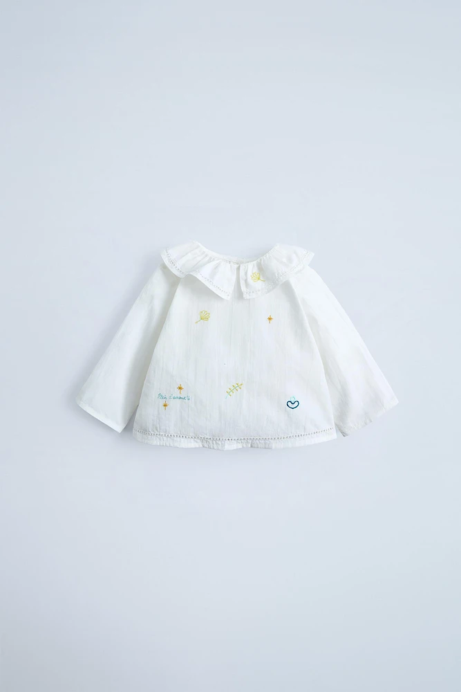 EMBROIDERED SHIRT