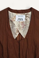 LIMITED EDITION TEXTURED FROCK COAT