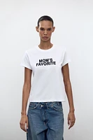 TEXT T-SHIRT