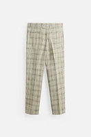 LIMITED EDITION CHECKED SUIT PANTS