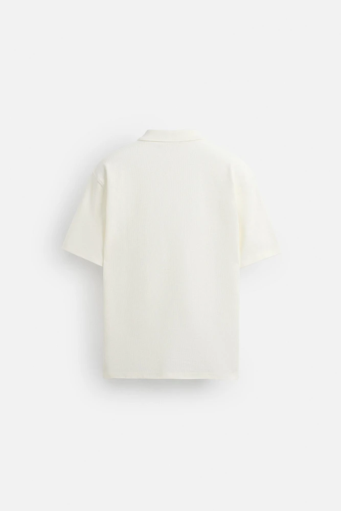 TEXTURED POLO