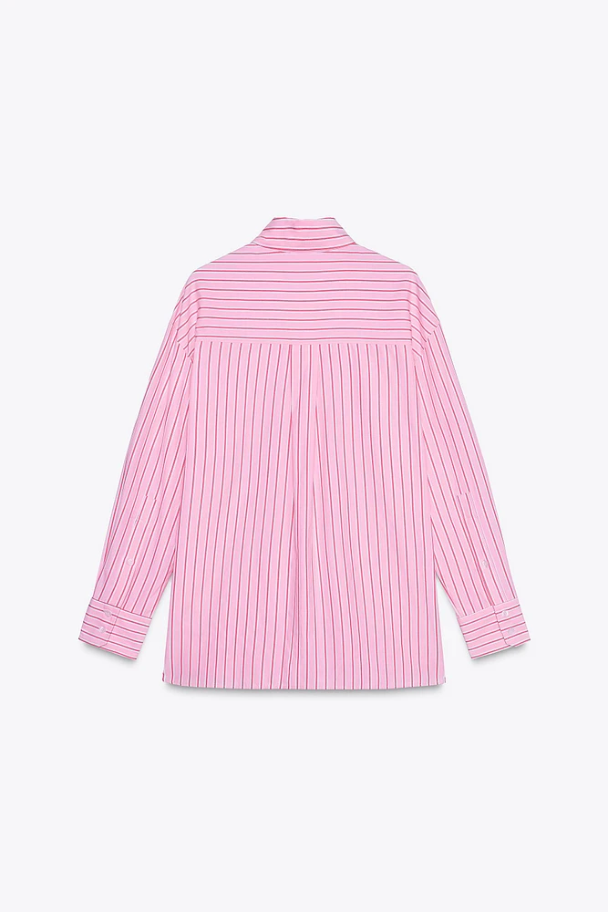 OVERSIZED STRIPED SHIRT