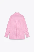 OVERSIZED STRIPED SHIRT