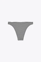 STRIPED BIKINI BOTTOMS