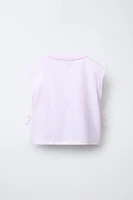 RIBBON PRINT T-SHIRT