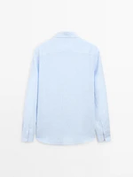 Regular fit striped shirt