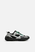 TEXTURED SOLE SNEAKERS