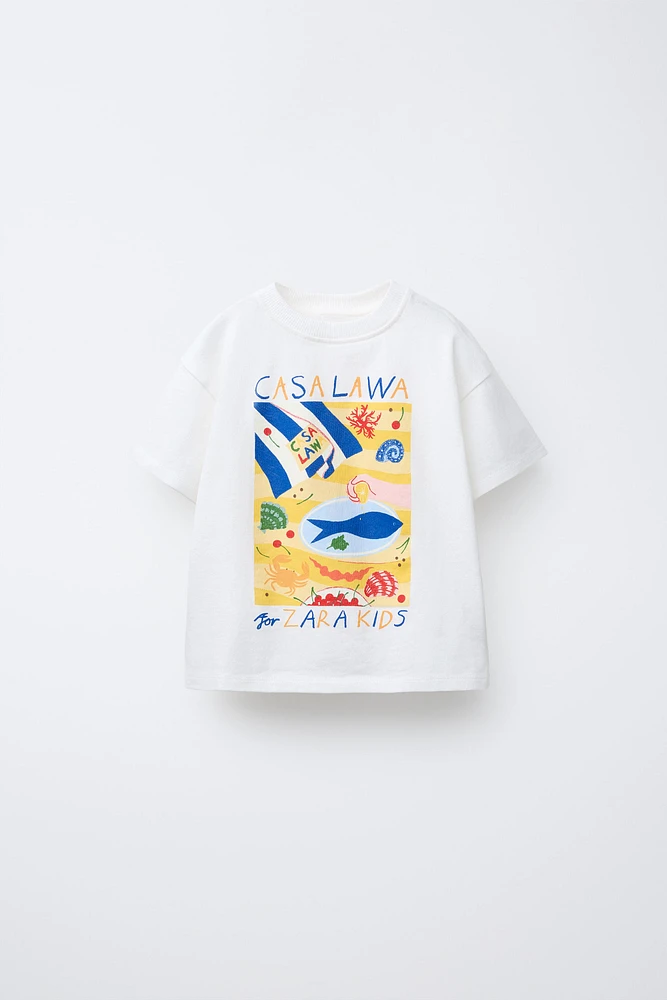 CASA LAWA © X ZARA KIDS PRINT T-SHIRT