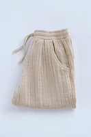 ZARA TIMELESS - TEXTURED JOGGER PANTS