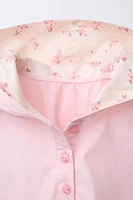 BALLOON HOODED DRESS