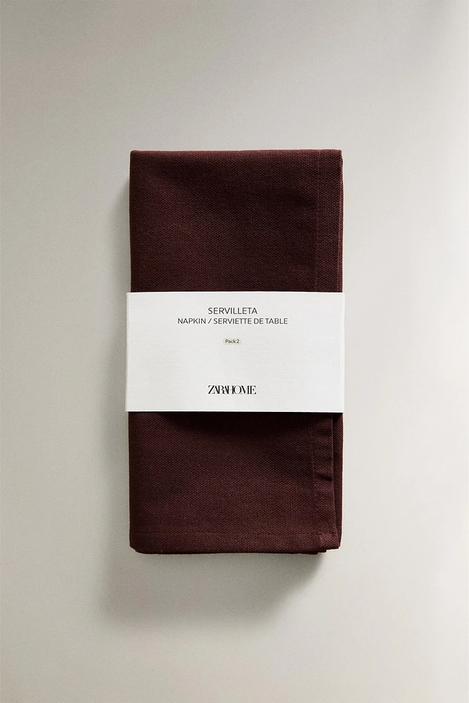 WASHED COTTON NAPKIN