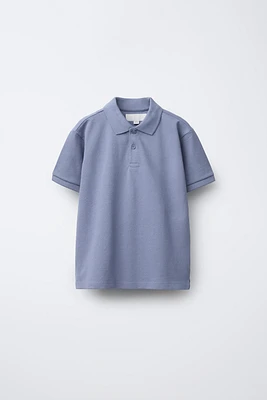 BASIC PLAIN POLO SHIRT