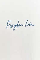 T-SHIRT UNI INSCRIPTION X FANGLU LIN