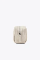 100% LEATHER TOILETRY BAG