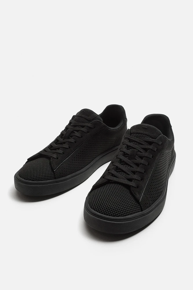 KNIT FABRIC SNEAKERS