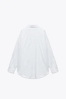 STUDDED WESTERN POPLIN SHIRT