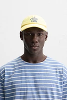 CASQUETTE TEXTE BROD