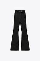 CONTOURING STRETCH FLARE PANTS