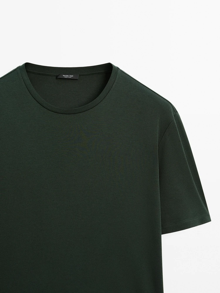 Cotton blend T-shirt