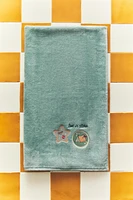 SERVIETTE DE BAIN ENFANT VELOURS PATCHWORK ESPACE