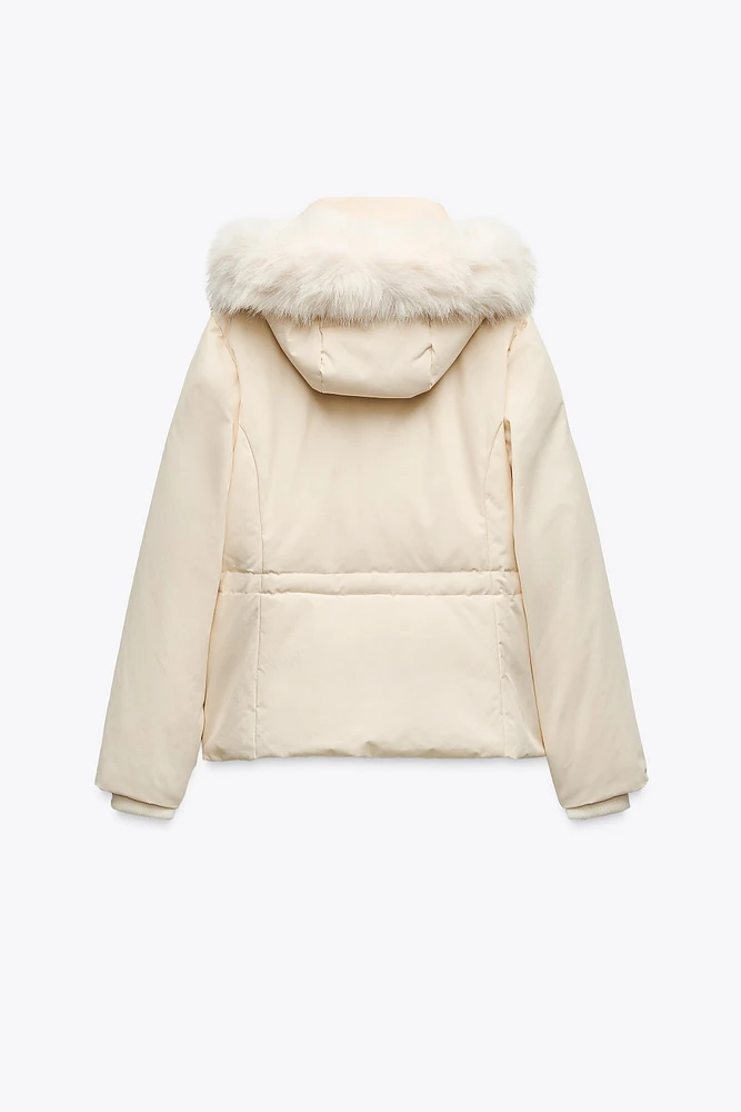 HOODED DOWN JACKET ZW COLLECTION