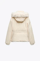 HOODED DOWN JACKET ZW COLLECTION