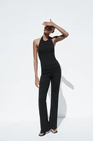 COMBINAISON LONGUE HALTER FLARE STRETCH