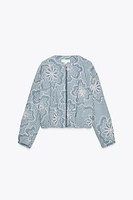 BLOUSON BOMBER STRUCTURÉ