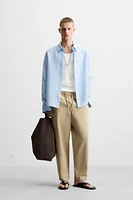 PANTALON RELAXED FIT COTON - LIN