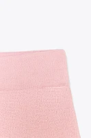 KNIT MINI SKIRT