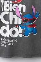 T-SHIRT DÉLAVÉ LILO & STITCH © DISNEY
