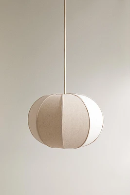 SMALL LINEN PENDANT LAMP