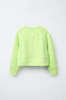 MODAL TRIM SWEATSHIRT