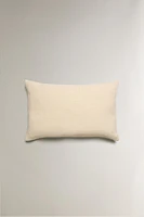 HOUSSE DE COUSSIN UNIE LIN