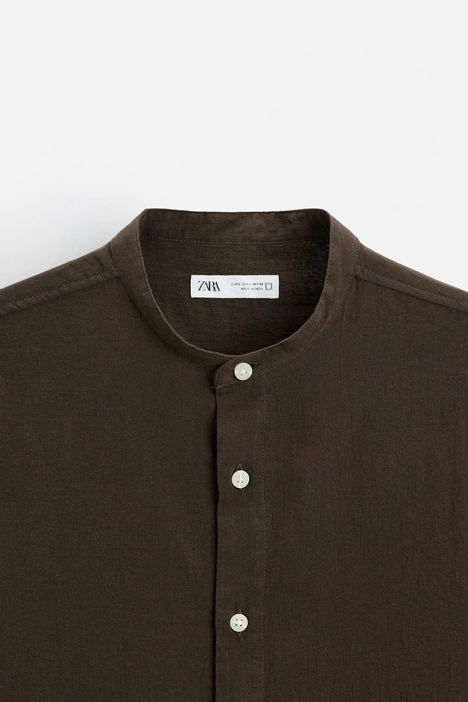 WRINKLED LOOK SHIRT