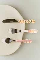 CHILDREN’S CHEETAH CUTLERY SET (SET OF 3)