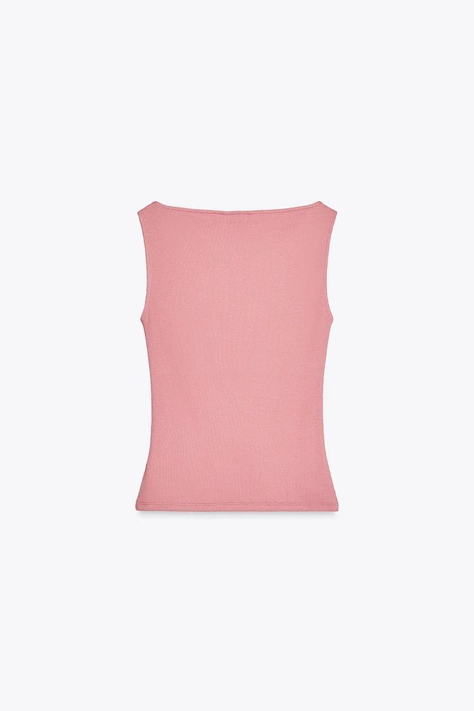 RIB T-SHIRT