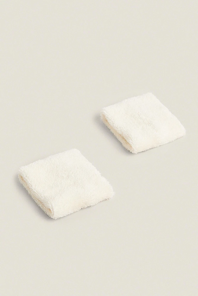 LOT POIGNETS ANTI-PROJECTIONS ABSORBANTS (LOT DE 2)