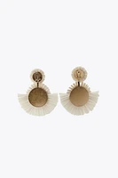 TEXTURED TWIST EARRINGS