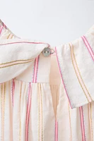 SPARKLY STRIPED DRESS