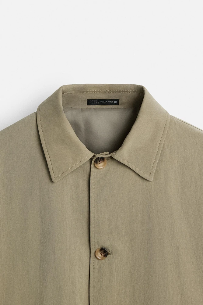 RELAXED FIT TRENCH COAT