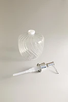 SCALLOPED SOAP DISPENSER