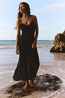 MIDI SLIP DRESS