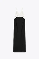 CUT OUT MIDI DRESS