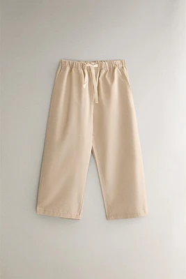 CHILDREN’S TWILL COTTON PANTS