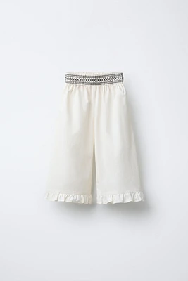 RUFFLED PANTS