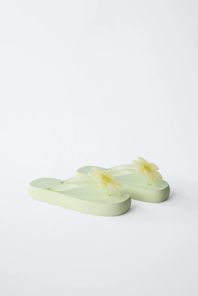 3D FLOWER POOL SLIDES