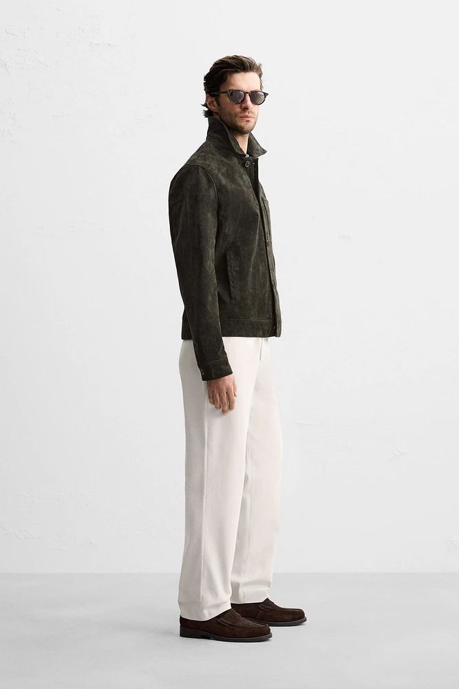 TEXTURED PANTS