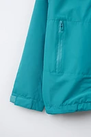 LIGHTWEIGHT HOODED WATER-REPELLENT JACKET