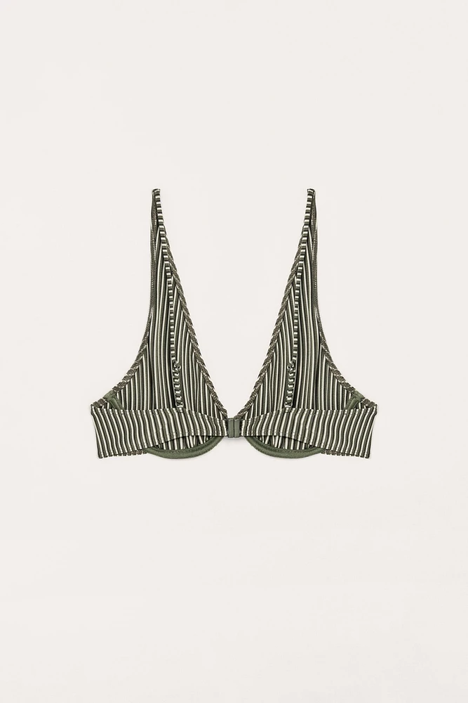 HAUT DE BIKINI RAYÉ ÉDITION LIMITÉE